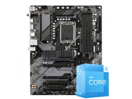 Kit Upgrade, Intel Core i3 13100F, Placa Mãe Chipset B760