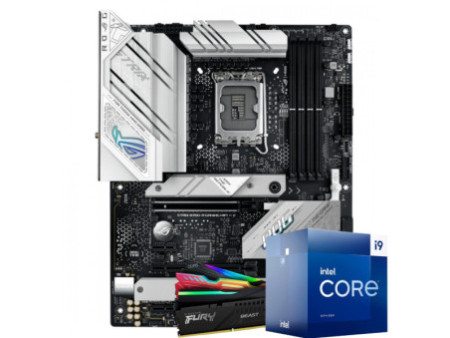 Kit Upgrade, Intel Core i9 13900, Placa Mãe Asus ROG STRIX B760-A, Memória DDR5 8GB