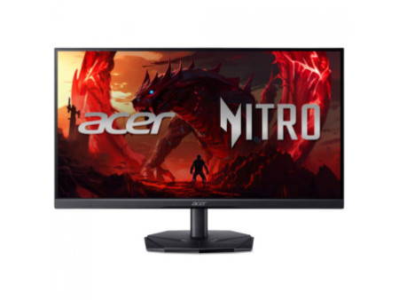 Monitor Gamer Acer Nitro KG241Y P3bip, 23.8 Pol, Full HD, VA, 180Hz, 0.5ms, HDMI/DP, FreeSync, Preto, UM.QX1AA.306