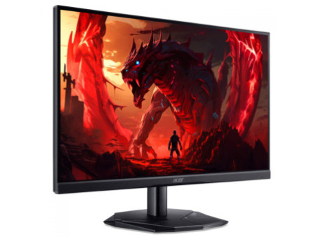 Monitor Gamer Acer Nitro KG241Y P3bip, 23.8 Pol, Full HD, VA, 180Hz, 0.5ms, HDMI/DP, FreeSync, Preto, UM.QX1AA.306