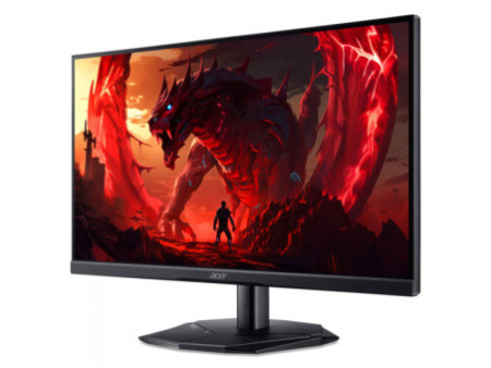 Monitor Gamer Acer Nitro KG241Y P3bip, 23.8 Pol, Full HD, VA, 180Hz, 0.5ms, HDMI/DP, FreeSync, Preto, UM.QX1AA.306
