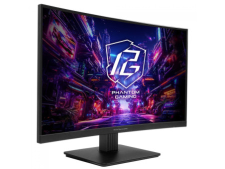 Monitor Gamer ASRock Phantom Gaming PG27FRS1A, 27 Pol, Curvo, FHD, 1ms, 280Hz, 127% sRGB, VA, FreeSync, HDMI/DP