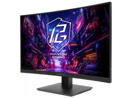 Monitor Gamer ASRock Phantom Gaming PG27FRS1A, 27 Pol, Curvo, FHD, 1ms, 280Hz, 127% sRGB, VA, FreeSync, HDMI/DP