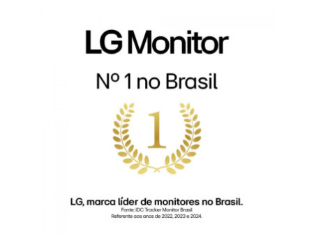 Monitor Gamer LG 27 Pol, Full HD, 100Hz, IPS, 5ms, HDMI, Preto, 27MS500-B.AWZM