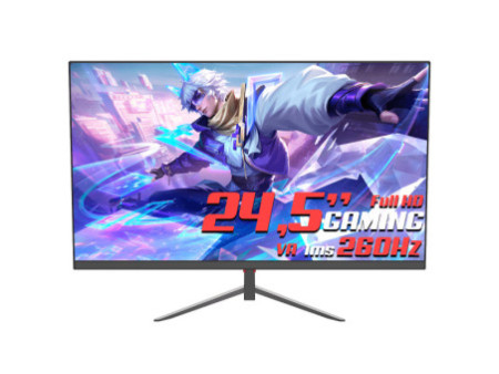 Monitor Gamer SuperFrame Precision Ultra, 24 Pol, Curvo, Full HD, Fast VA, 1ms, 165Hz, RGB, FreeSync/G-Sync, HDMI/DP, SFPCB-2416