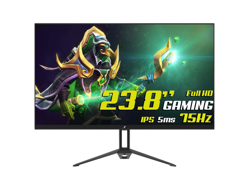 Monitor Gamer SuperFrame Epic Pro, 27 Pol, Fast IPS, Full HD, 0.5ms, 360Hz, 110% sRGB, FreeSync, Preto, SFEFB-27360-FHD-PRO