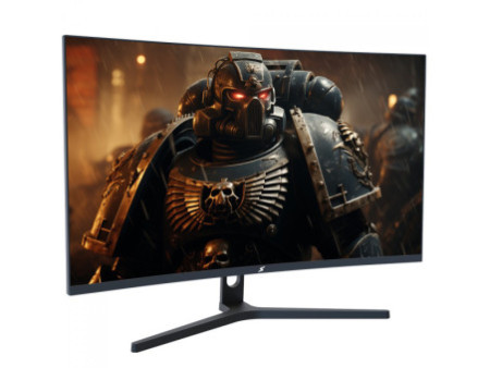 Monitor Gamer SuperFrame Precision, 27 Pol, Curvo, Full HD, 1ms, 180Hz, FreeSync, HDMI/DP, Preto, SFPCB-27180-FHD