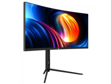 Monitor Gamer SuperFrame Precision, 27 Pol, Curvo, Full HD, 1ms, 240Hz, FreeSync, HDMI/DP, SFP2702G