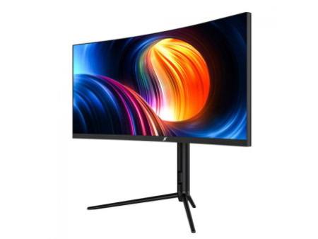 Monitor Gamer SuperFrame Precision, 27 Pol, Curvo, Full HD, 1ms, 240Hz, FreeSync, HDMI/DP, SFP2702G