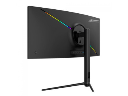 Monitor Gamer SuperFrame Precision, 27 Pol, Curvo, Full HD, 1ms, 240Hz, FreeSync, HDMI/DP, SFP2702G