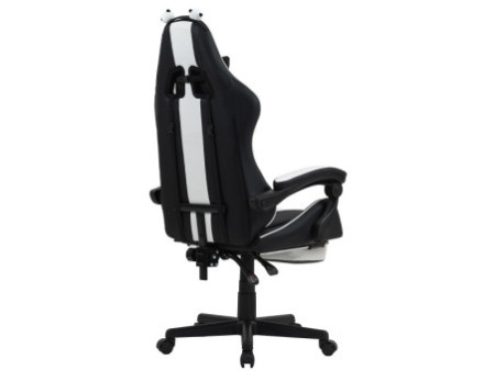 Cadeira Gamer Ninja Lola, Massageadora, Reclinável, Rosa e Branco, GN-CH-LLR0DWPL