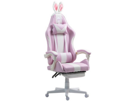 Cadeira Gamer Ninja MewMew Pro Edition, Reclinável, 3D, Preta e Rosa, GN-CH-MPR3DBPL