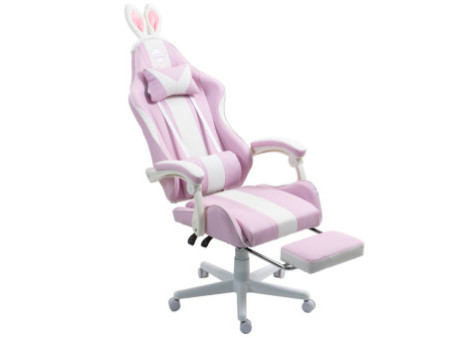 Cadeira Gamer Ninja MewMew Pro Edition, Reclinável, 3D, Preta e Rosa, GN-CH-MPR3DBPL