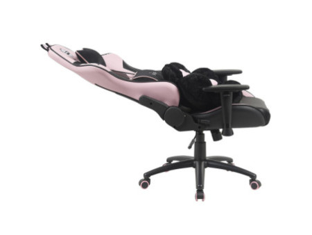 Cadeira Gamer Ninja MewMew Pro Edition, Reclinável, 3D, Rosa e Branco, GN-CH-MPR3DPWL