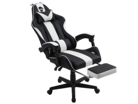 Cadeira Gamer Ninja Lola, Massageadora, Reclinável, Rosa e Branco, GN-CH-LLR0DWPL